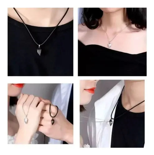💖 Collar Corazón para Parejas – Dos Mitades, Un Solo Amor 💖