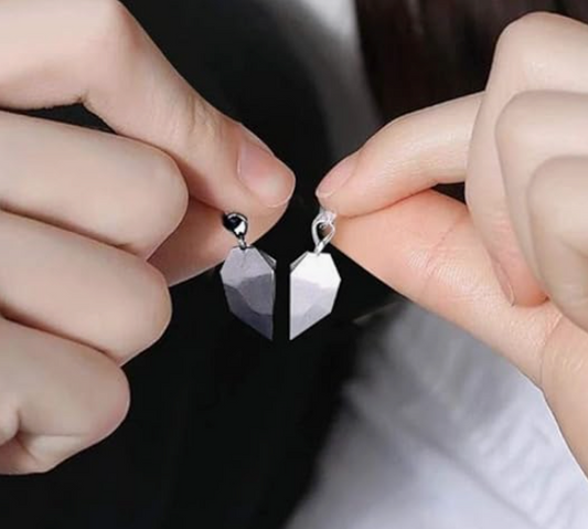 💖 Collar Corazón para Parejas – Dos Mitades, Un Solo Amor 💖